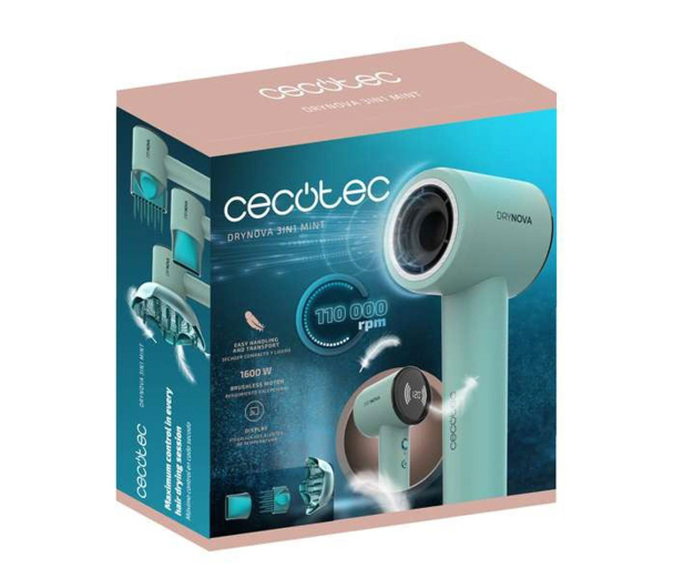 Cecotec Suszarka do włosów DryNova 3in1 Mint - 1545517 - zdjęcie 4